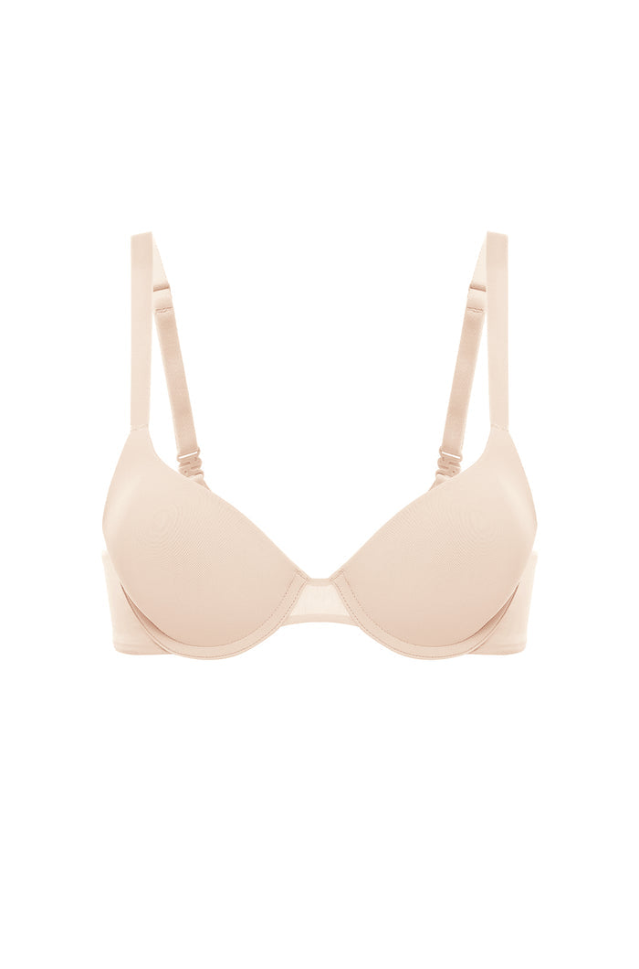 Women's Plunge Contour Bra Beige