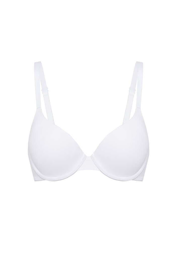 Women's Plunge Contour Bra White