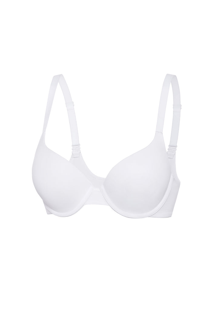 Women's Plunge Contour Bra White