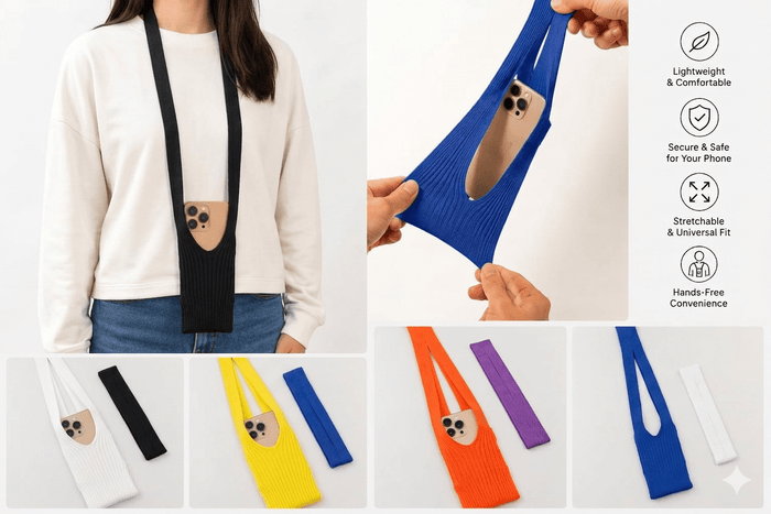 Pocket Sock Case for Apple iPhone Soft Stretchable Sleev - ANS Billons