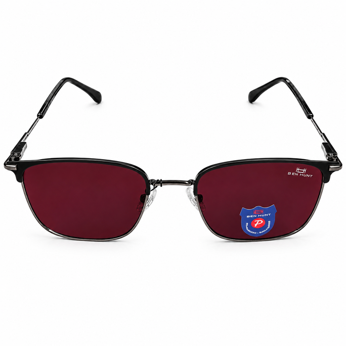 Polarized Brown line Sunglasses