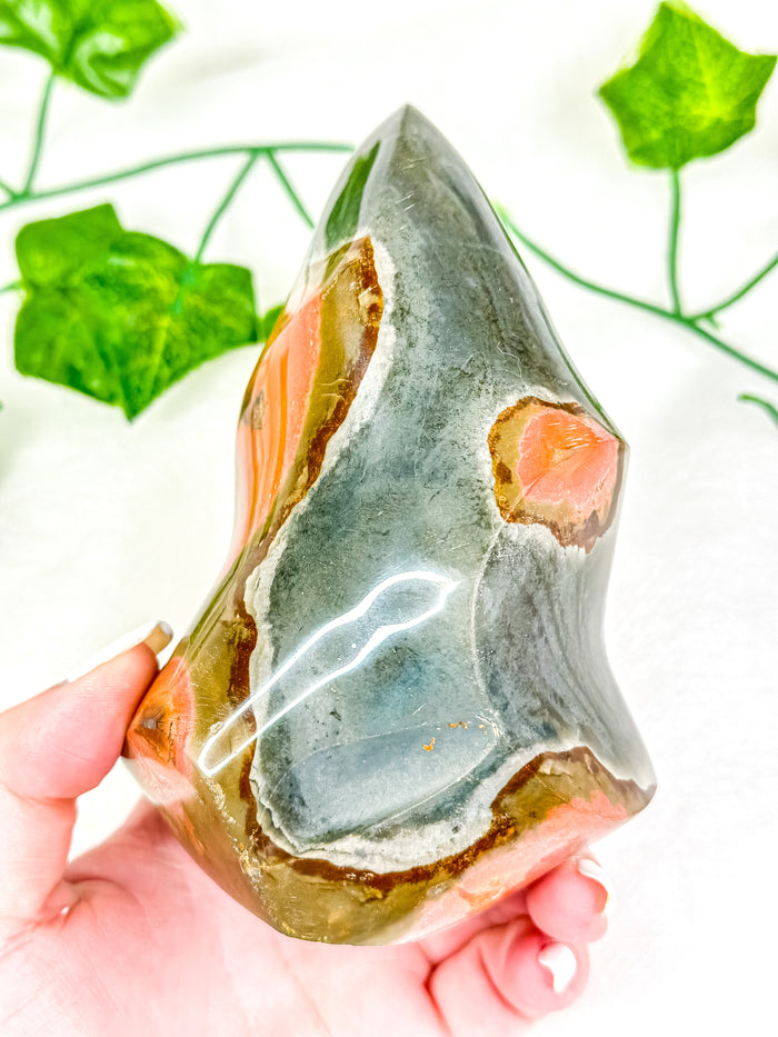Polychrome Jasper Flame #6