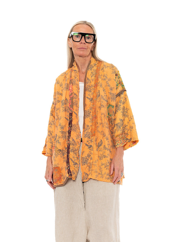 PRE-LOVED MAGNOLIA PEARL JULIAN FLORAL KIMONO
