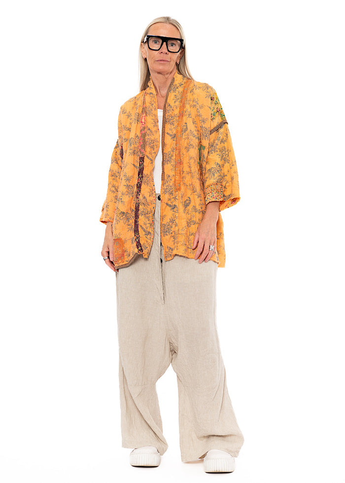 PRE-LOVED MAGNOLIA PEARL JULIAN FLORAL KIMONO