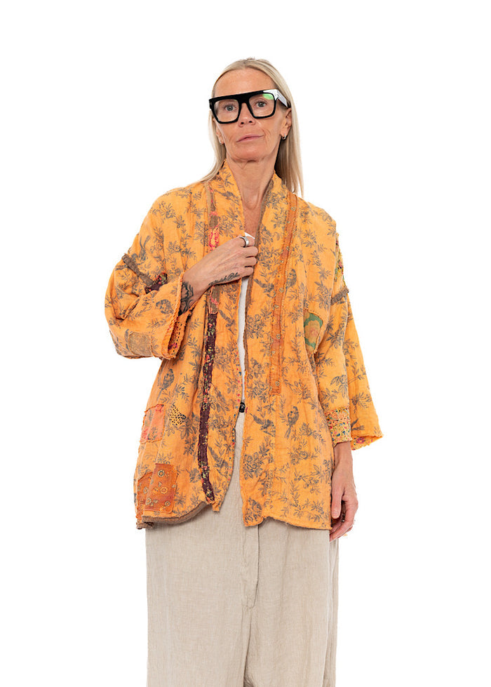 PRE-LOVED MAGNOLIA PEARL JULIAN FLORAL KIMONO