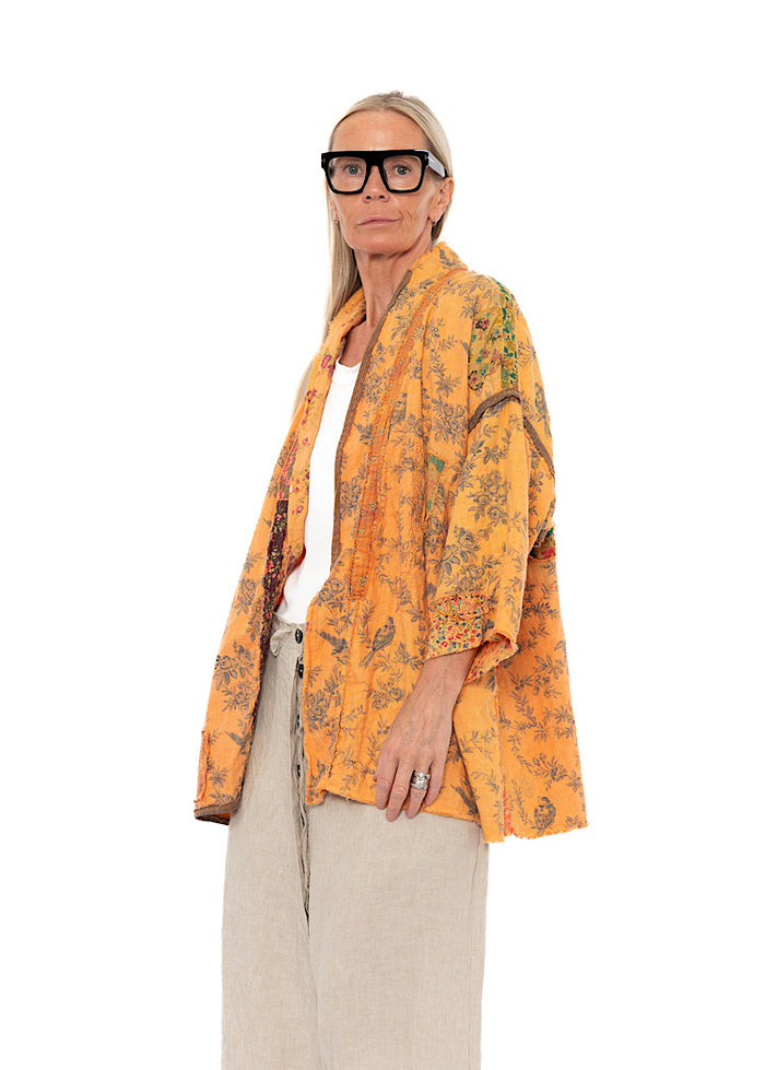 PRE-LOVED MAGNOLIA PEARL JULIAN FLORAL KIMONO