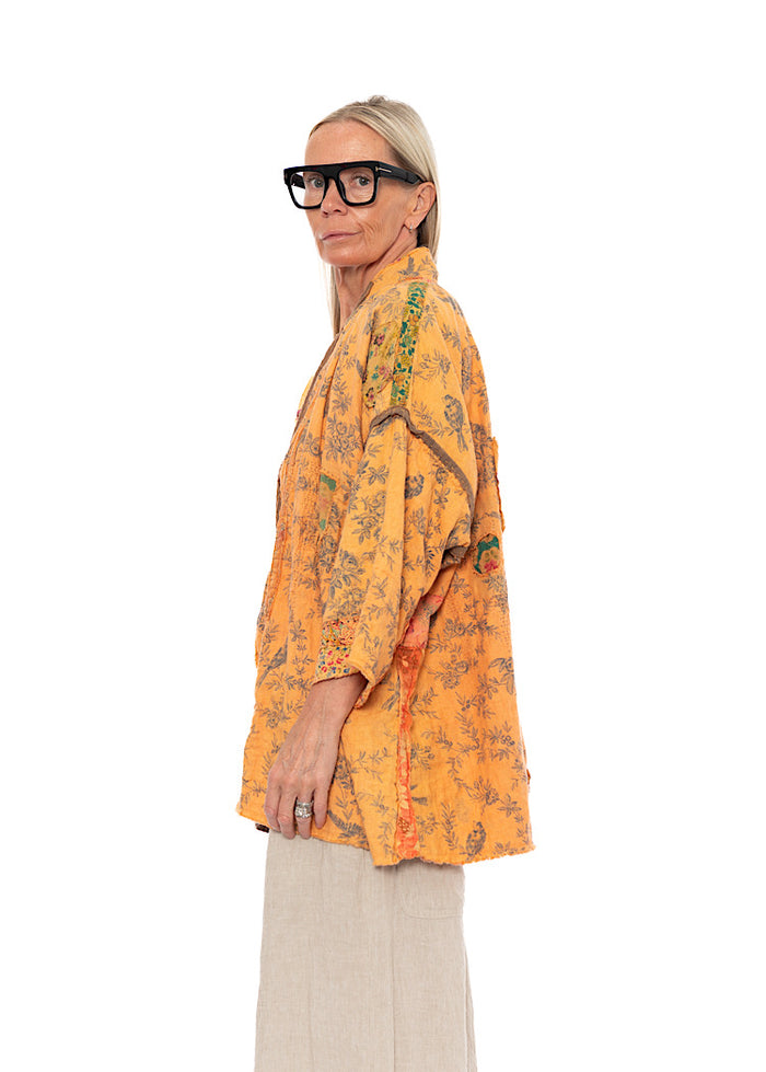 PRE-LOVED MAGNOLIA PEARL JULIAN FLORAL KIMONO