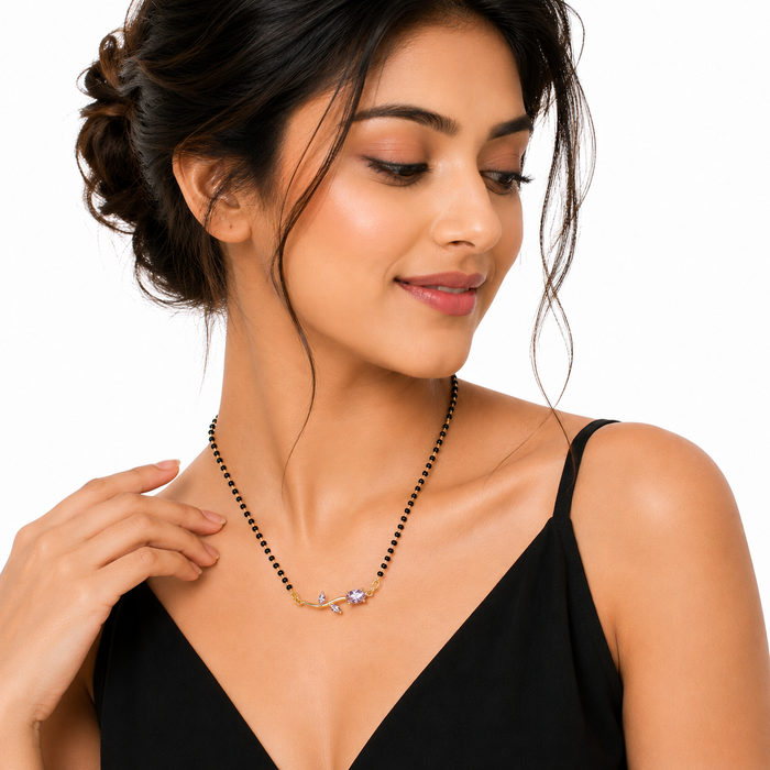 Premium Floral Mangalsutra