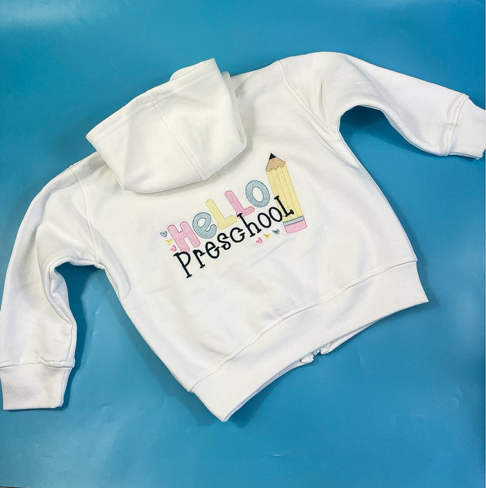 Preschool Hoodie with Zip