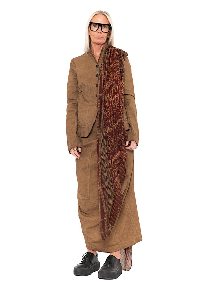 PRINTED MODAL-WOOL SCARF