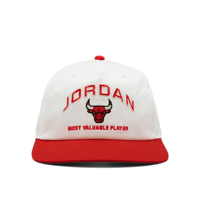 Jordan Pro Unstructured Flat Bill Hat 'White'