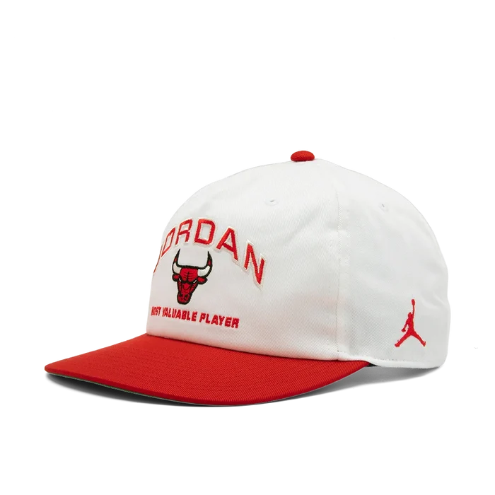 Jordan Pro Unstructured Flat Bill Hat 'White'