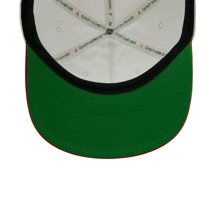 Jordan Pro Unstructured Flat Bill Hat 'White'