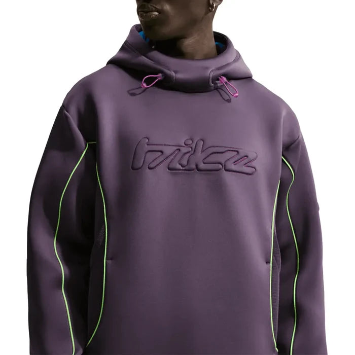 Project F.R.O.G. Bubble Mesh Pullover Hoodie 'Dark Raisin'