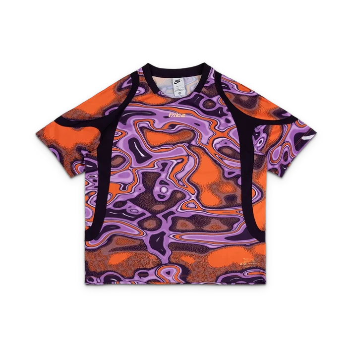 Project F.R.O.G. Liquify Short Sleeve Top 'Total Orange Tangerine Tint'