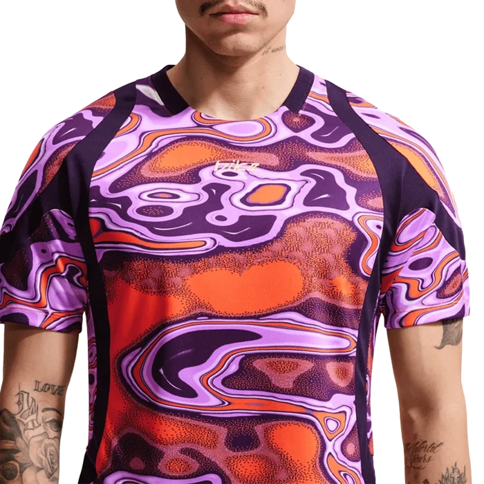 Project F.R.O.G. Liquify Short Sleeve Top 'Total Orange Tangerine Tint'