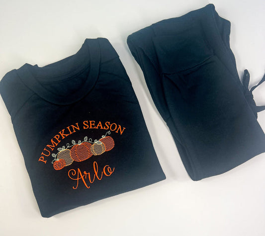Pumpkin Season Ribbed Loungewear