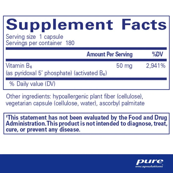 Pure Encapsulations P5P 50 capsules