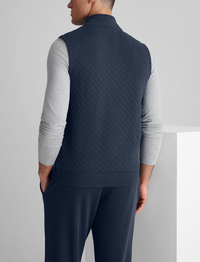 Quilted Vest::Dress Blues
