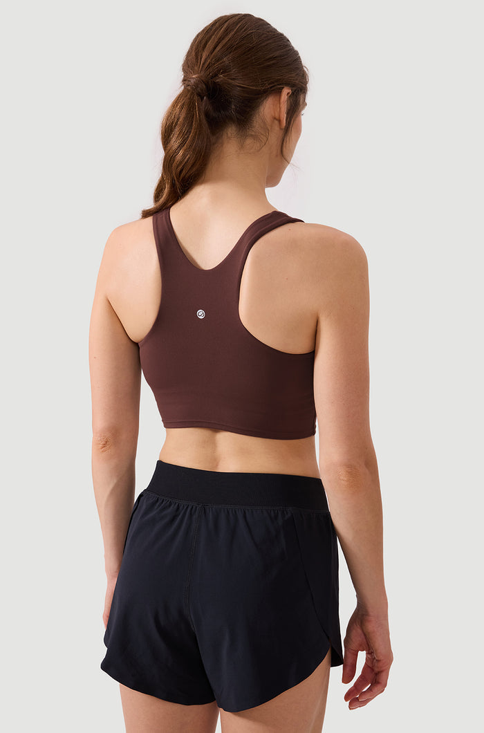 Racerback Longline Sports Bra