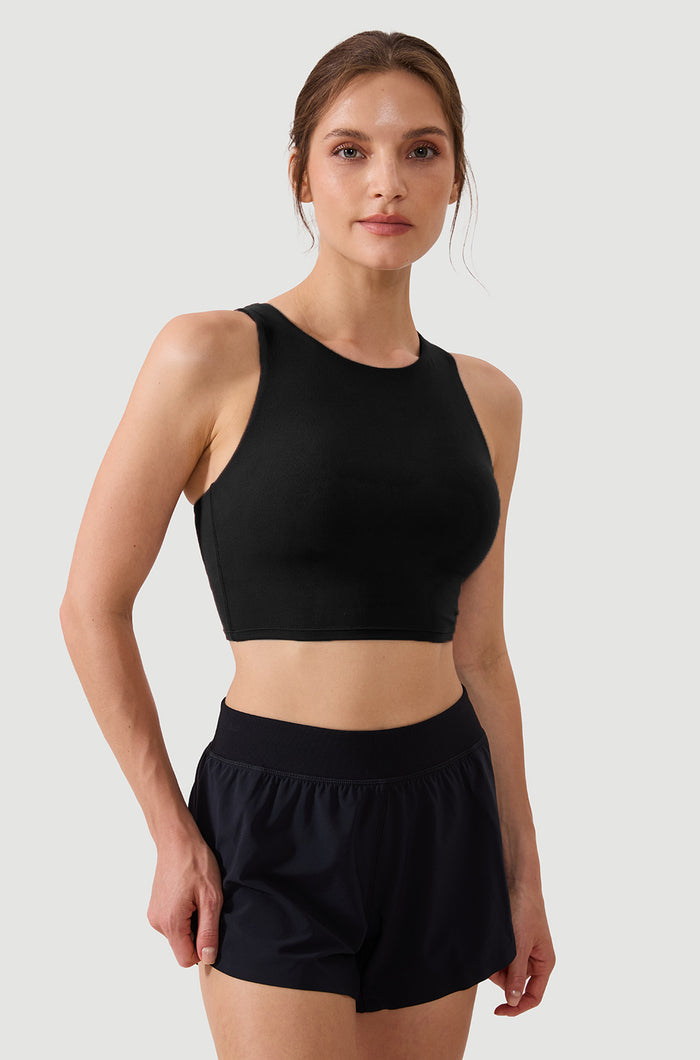 Racerback Longline Sports Bra