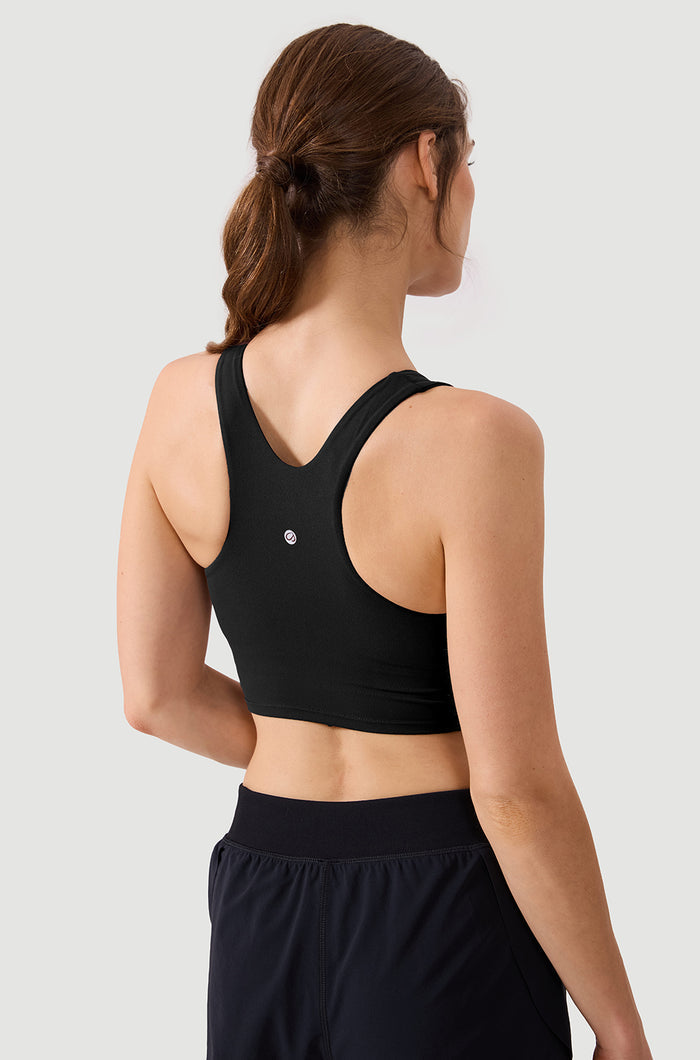 Racerback Longline Sports Bra