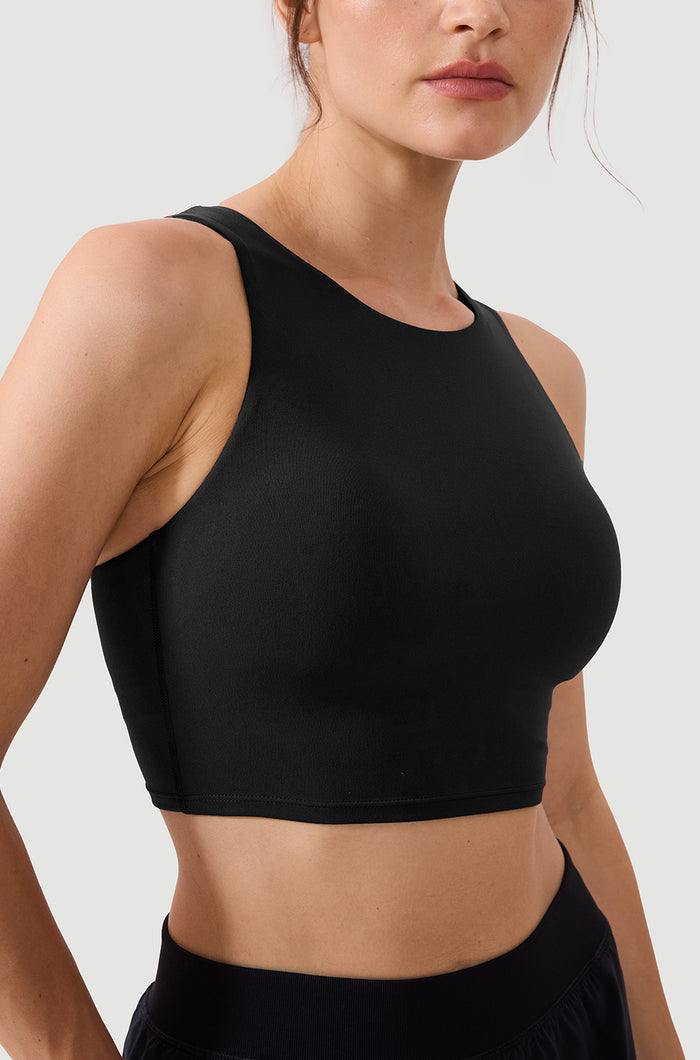 Racerback Longline Sports Bra