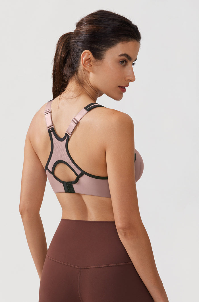 Women's Racerback Underwire Sport Bra Brick
