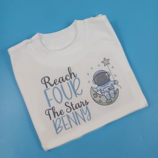 Reach for the stars Birthday Pyjamas