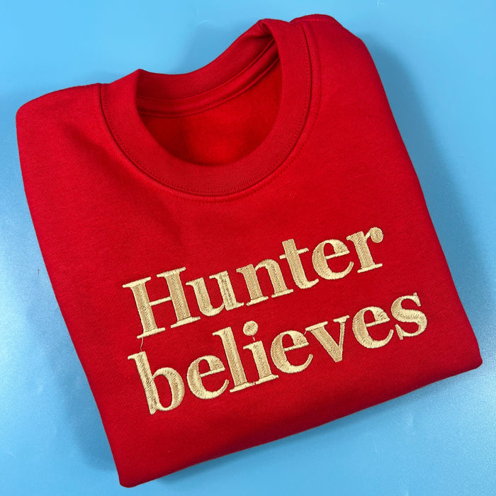 Red Believes Jumper