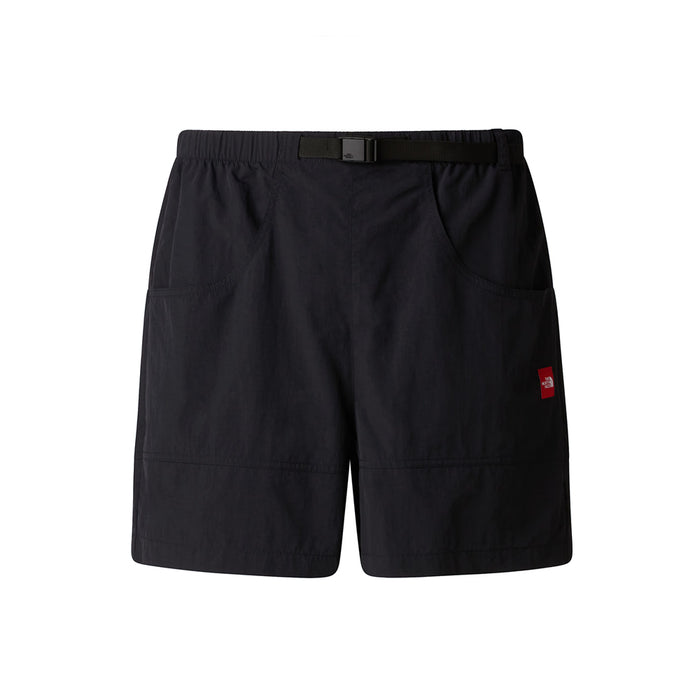 Red Box Nylon Belted Shorts 'TNF Black'