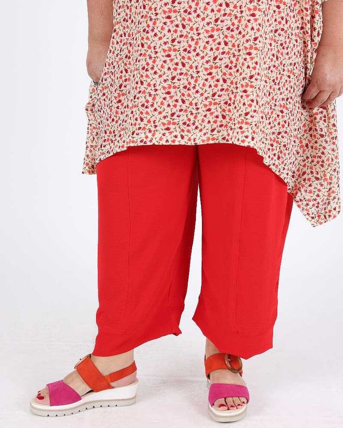 Red Natrix Pants - G!OZE