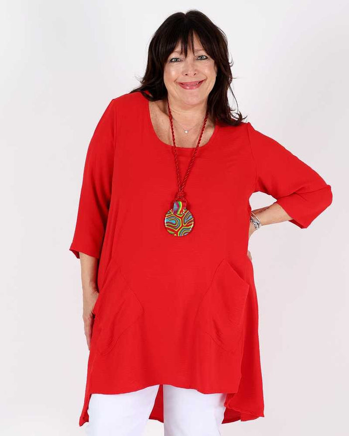 Red Tunic Neotine - G!OZE