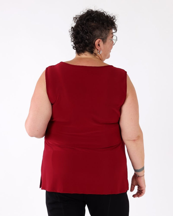 Red Velvet Camisole - Michael Tyler