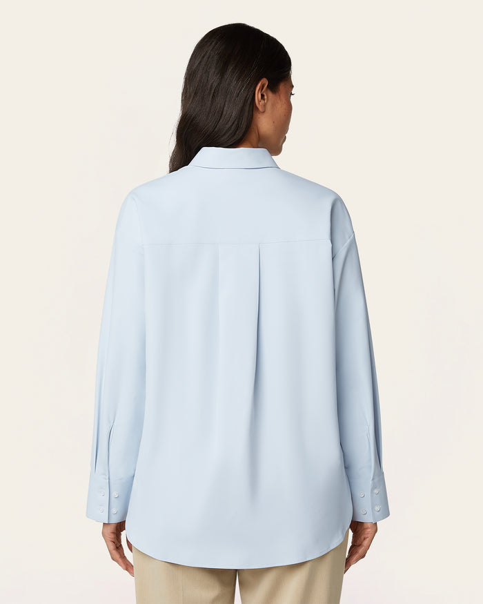 Relaxed Blouse - Light blue
