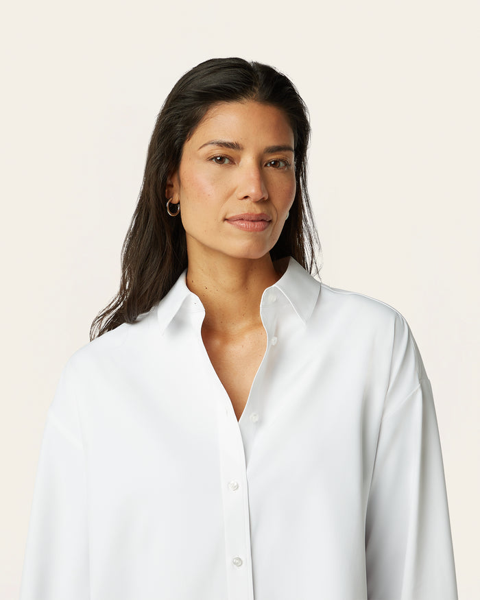 Relaxed Blouse - White