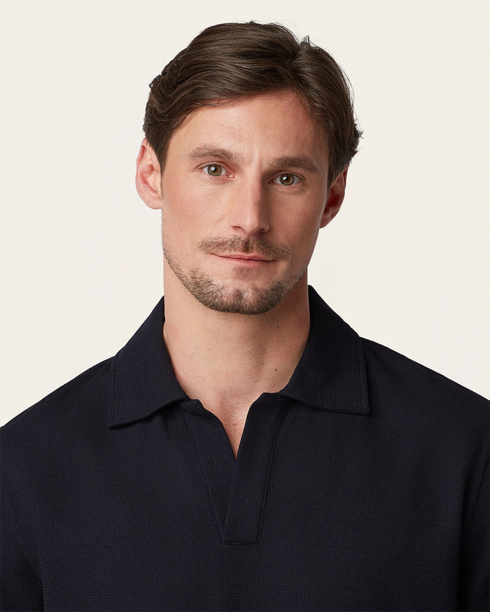 Relaxed Polo Navy