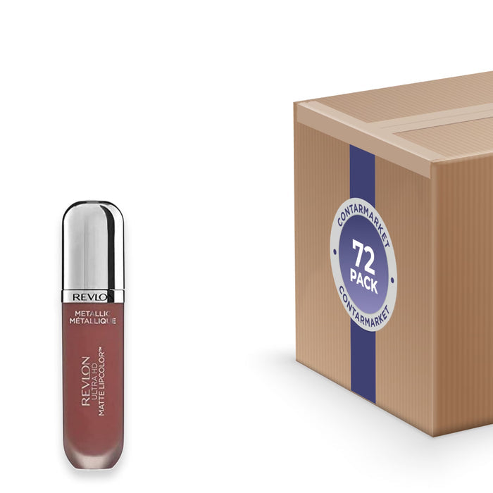 Revlon Ultra HD Matte Metallic Lipcolor - 690 Gleam - 72 Pack