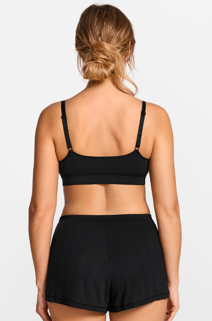 Ribbed Pullover Cami Bralette