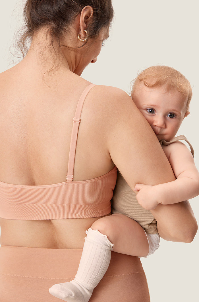Ribbed Scoop Nursing Bralette