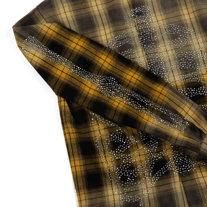 RL Bones Flannel Shirt 'Yellow'