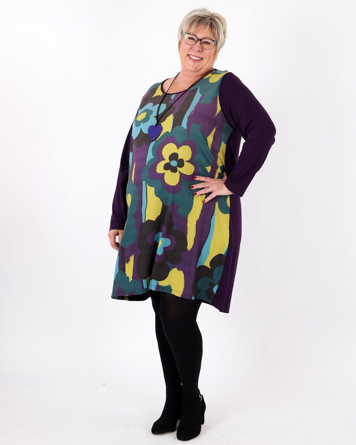 Robe Pénélope Mauve - G!Ozé