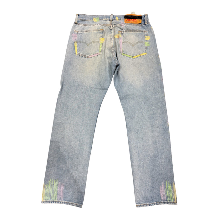 Root Of Evil Electric Pastel Jeans