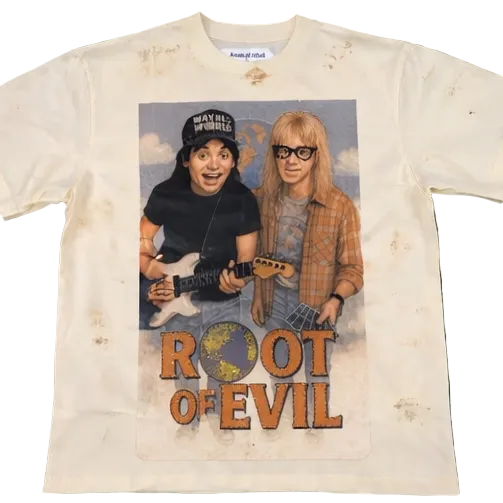 Root of Evil Vintage Tee 'Waynes World'