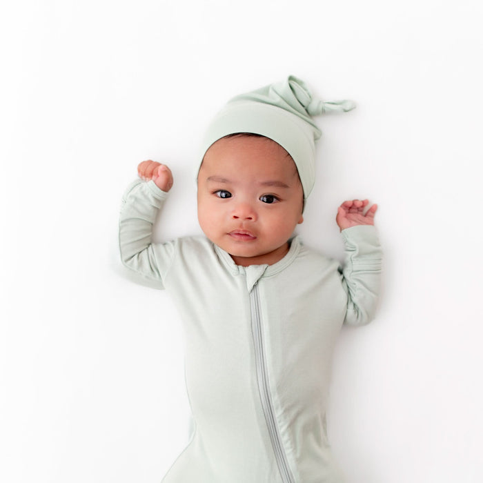 Sage Knotted Hat