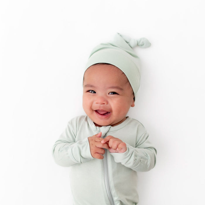 Sage Knotted Hat