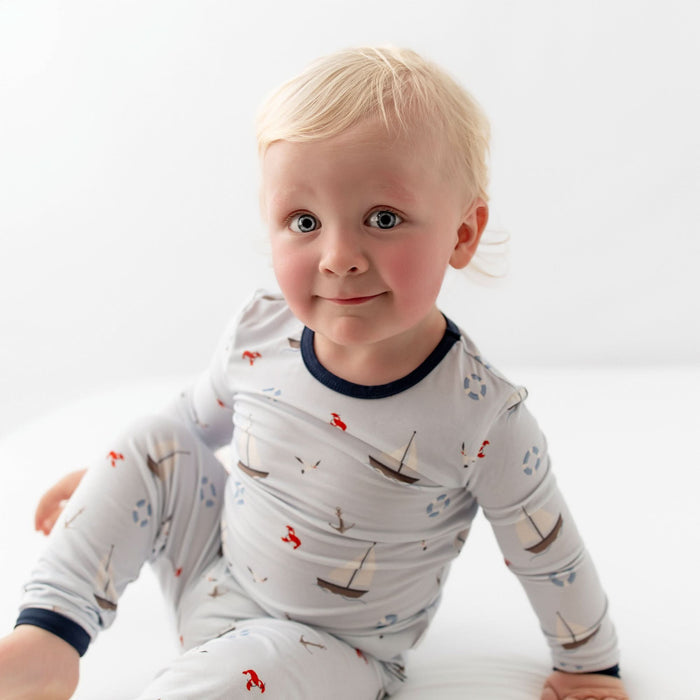Sailboats Pajama Set