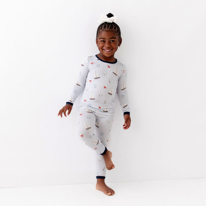 Sailboats Pajama Set