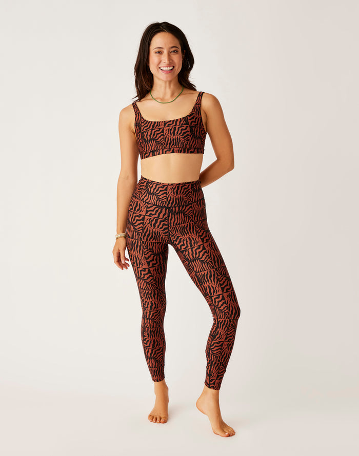 Saluda Compression Tight: Wave - FINAL SALE