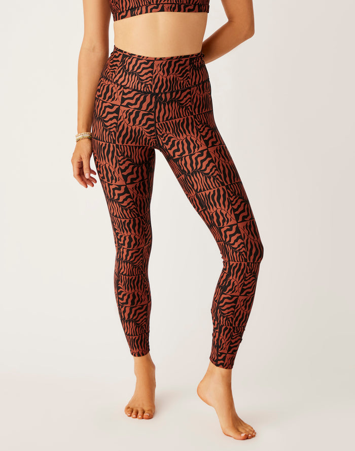 Saluda Compression Tight: Wave - FINAL SALE